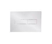 Клавіша змиву Qtap Standard 152x236x28 мм, Chrome, лінійна QTSTD164CRM49472 QTAP  QTSTD164CRM49472