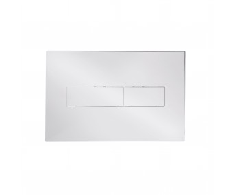 Клавіша змиву Qtap Standard 152x236x28 мм, Chrome, лінійна QTSTD164CRM49472  QTAP QTSTD164CRM49472