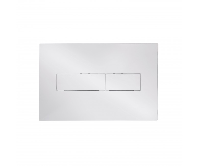 Клавіша змиву Qtap Standard 152x236x28 мм, Chrome, лінійна QTSTD164CRM49472 QTAP  QTSTD164CRM49472 QTSTD164CRM49472
