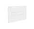 Клавиша смыва Qtap Standard 152x236x28 мм, White, линейная QTSTD164W49471  QTSTD164W49471:Фото 2