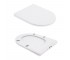 Унитаз напольный Qtap Swan Eco Ultra Quiet с сидением Soft-close 640x360x835 мм QTSWA27W48748 White  QTSWA27W48748:Фото 1