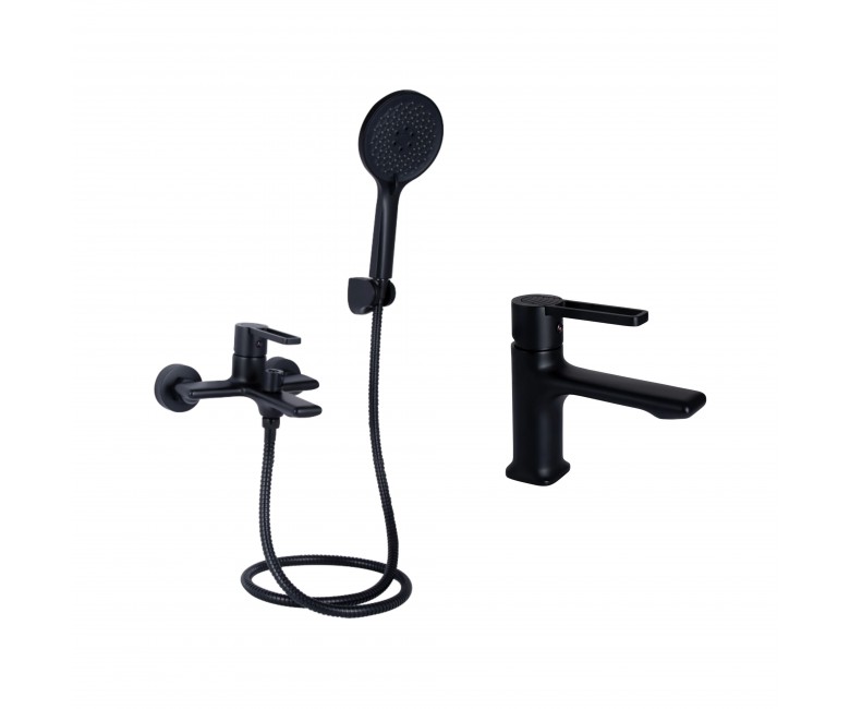 Комплект змішувачів QTAP TAURUS QTTAU259BLM4566247663 QTTAU259BLM4566247663
