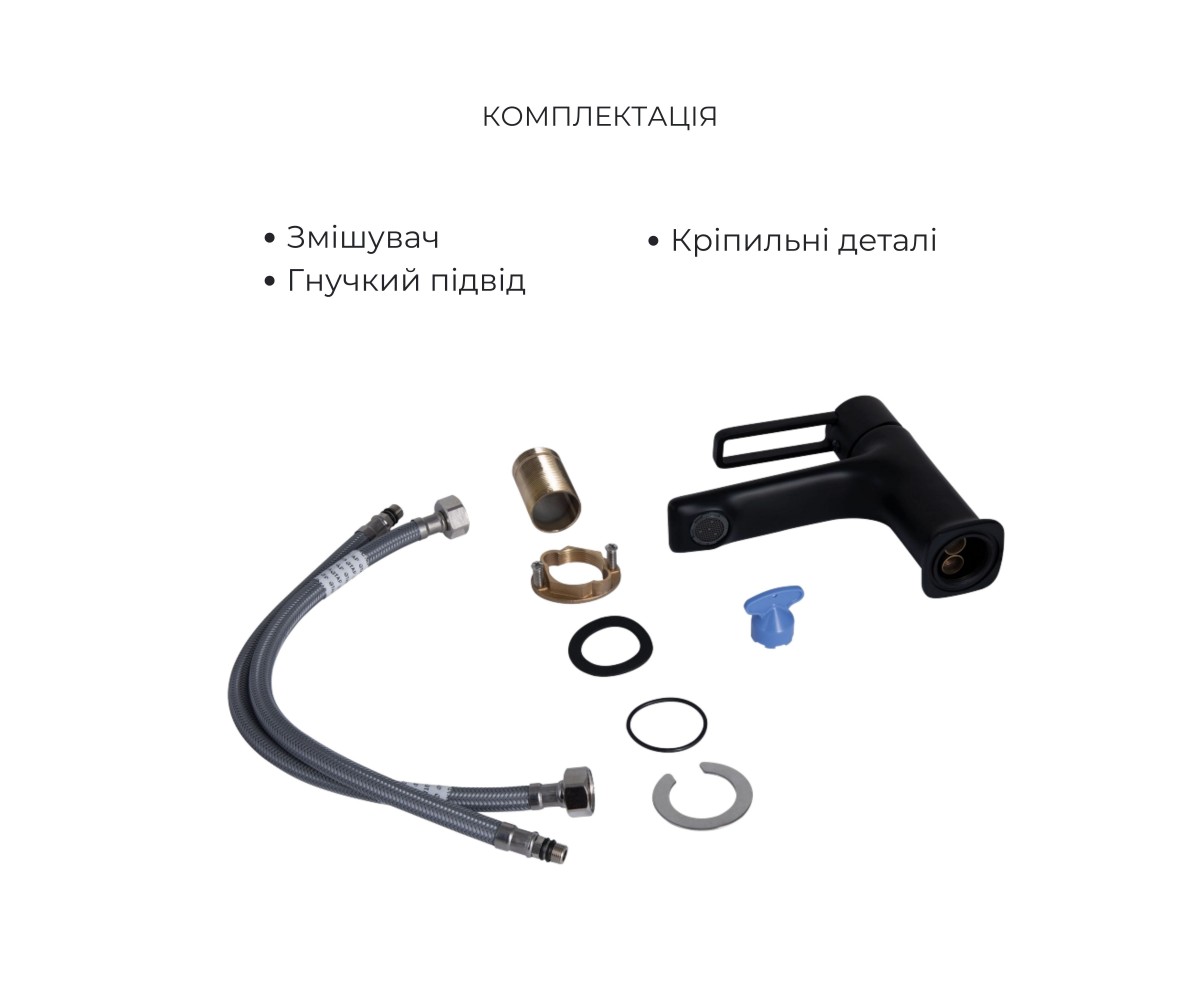 Комплект смесителей для ванной  TAURUS QTTAU259BLM4566247663:Фото 5