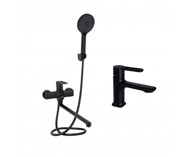 Комплект змішувачів QTAP TAURUS QTTAU260BLM4566447664 QTTAU260BLM4566447664