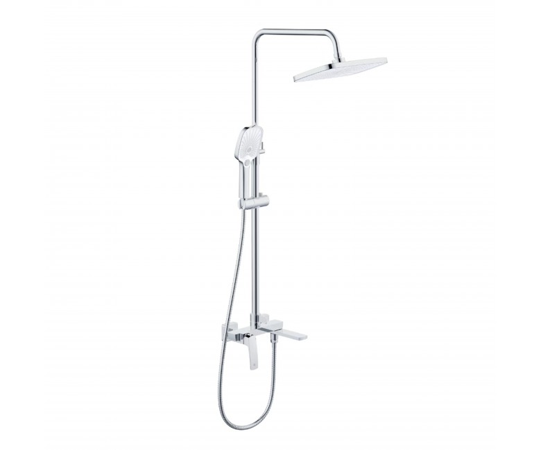 Душевая система с изливом QTAP TERN QTTER1112CRM47592 QTTER1112CRM47592