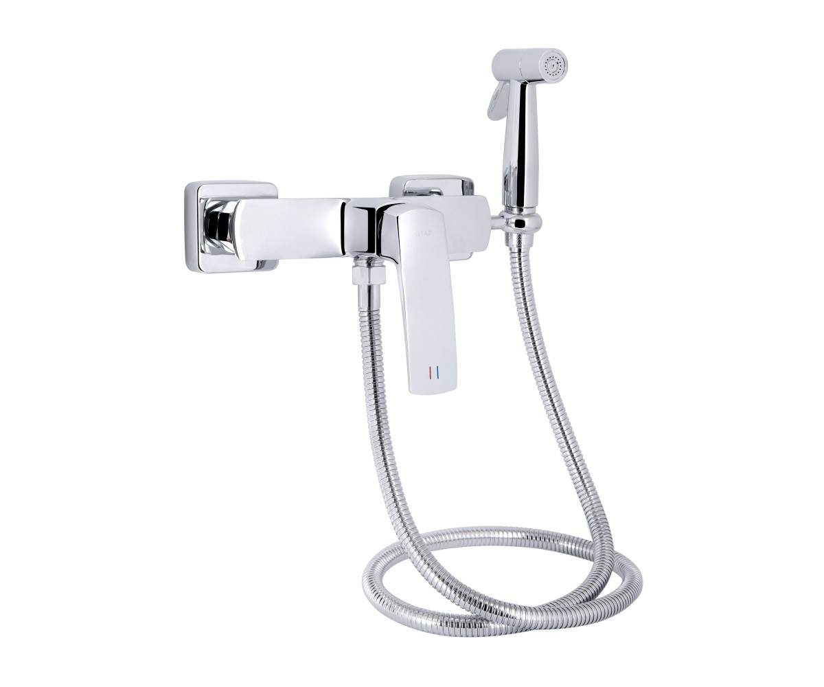 Змішувач для гігієнічного душу Qtap Tern QTTER262CRM47590 Chrome QTAP  QTTER262CRM47590 QTTER262CRM47590