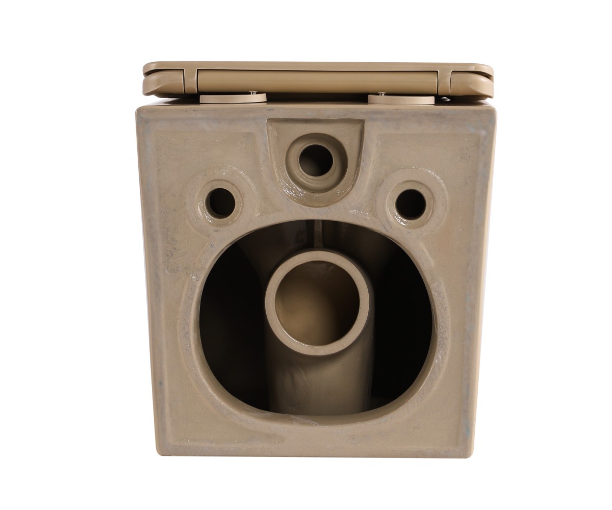 Унитаз подвесной Qtap Tern Ultra Quiet 520×345×325 мм, Beige, с сиденьем Slim Duroplast / Soft-close / Quick Release QTTER26SB49