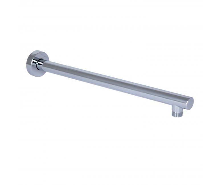 Кронштейн для верхнього душу Qtap Trubice 400 мм округлий QTTRU120CRM45926 Chrome QTAP  QTTRU120CRM45926 QTTRU120CRM45926