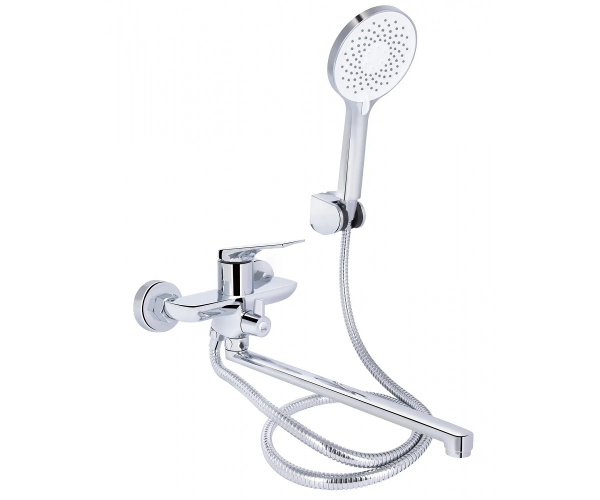 Змішувач з гарнітуром QTAP VLASTA NEW QTVLA260CRM45644 QTVLA260CRM45644