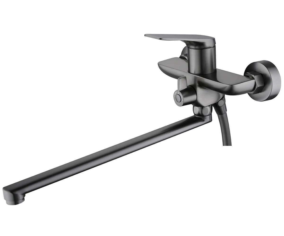 Смеситель с длинным изливом QTAP VLASTA NEW QTVLA260GMB45645 QTVLA260GMB45645