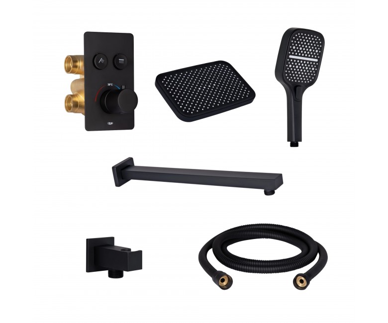 Комплект для душу QTAP VOTICE QTVOT6442T105NKB47687 QTVOT6442T105NKB47687