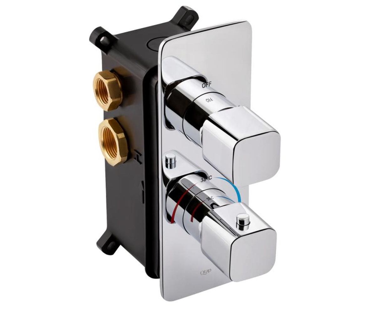 Термостат для 2-х споживачів QTAP VOTICE QTVOT65T105NGC QTVOT65T105NGC