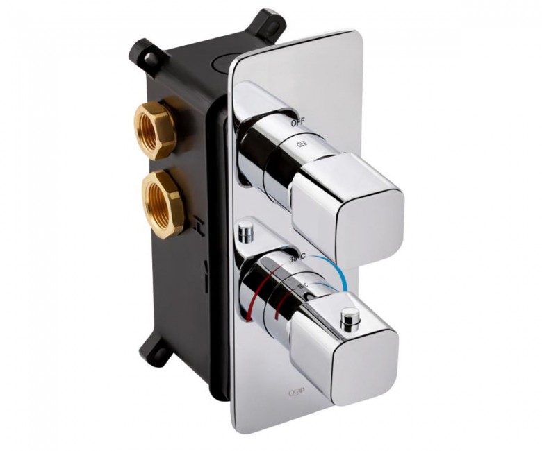Термостат для 2-х споживачів QTAP VOTICE QTVOT65T105NGC QTVOT65T105NGC