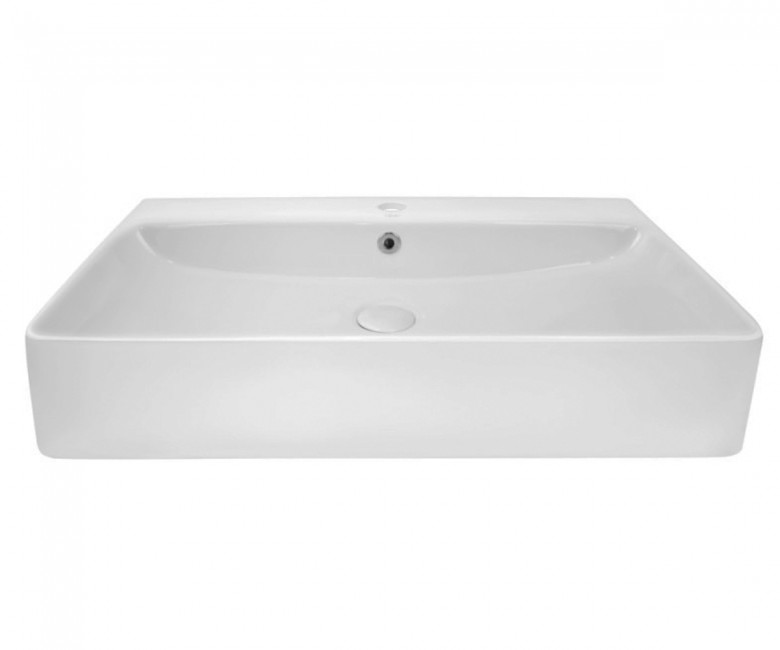 Мийка 71 см з нижнім клапаном QTAP  QTWHI 427/F008 QTWHI 427/F008