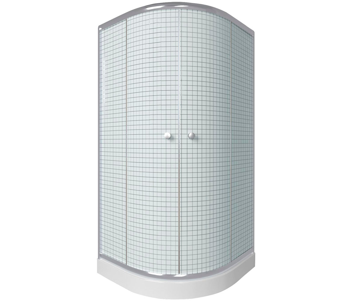 Кутова кабіна 90х90 см QTAP  SC9090.1 CRM SC9090.1 CRM