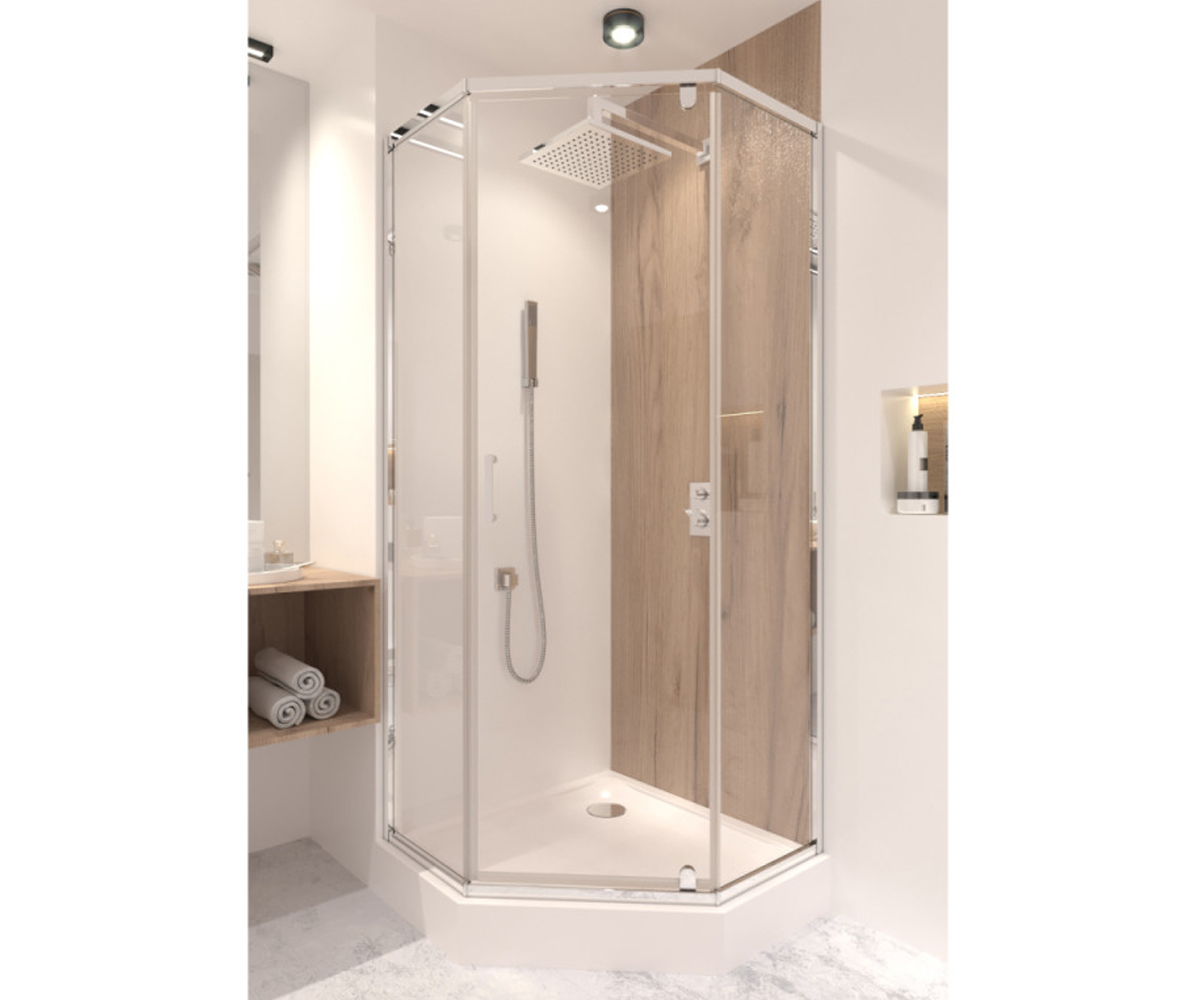 Пятиугольная кабина 90х90 см  SCORPIO SCOCRM10995AC6:Фото 2