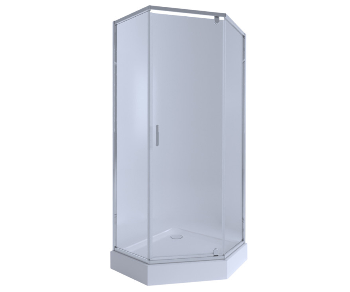 Кабінка з піддоном 90х90 см QTAP SCORPIO SCOCRM10995AC6LEOSCO309915 SCOCRM10995AC6LEOSCO309915