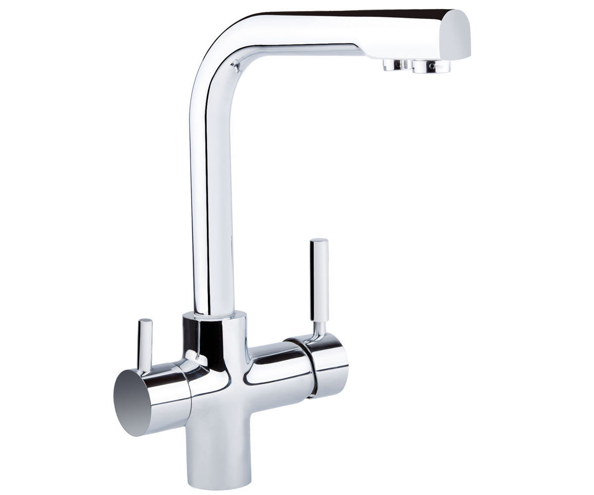Змішувач для кухні QTAP SPRING SPRING-007-1 BEI SPRING-007-1 BEI