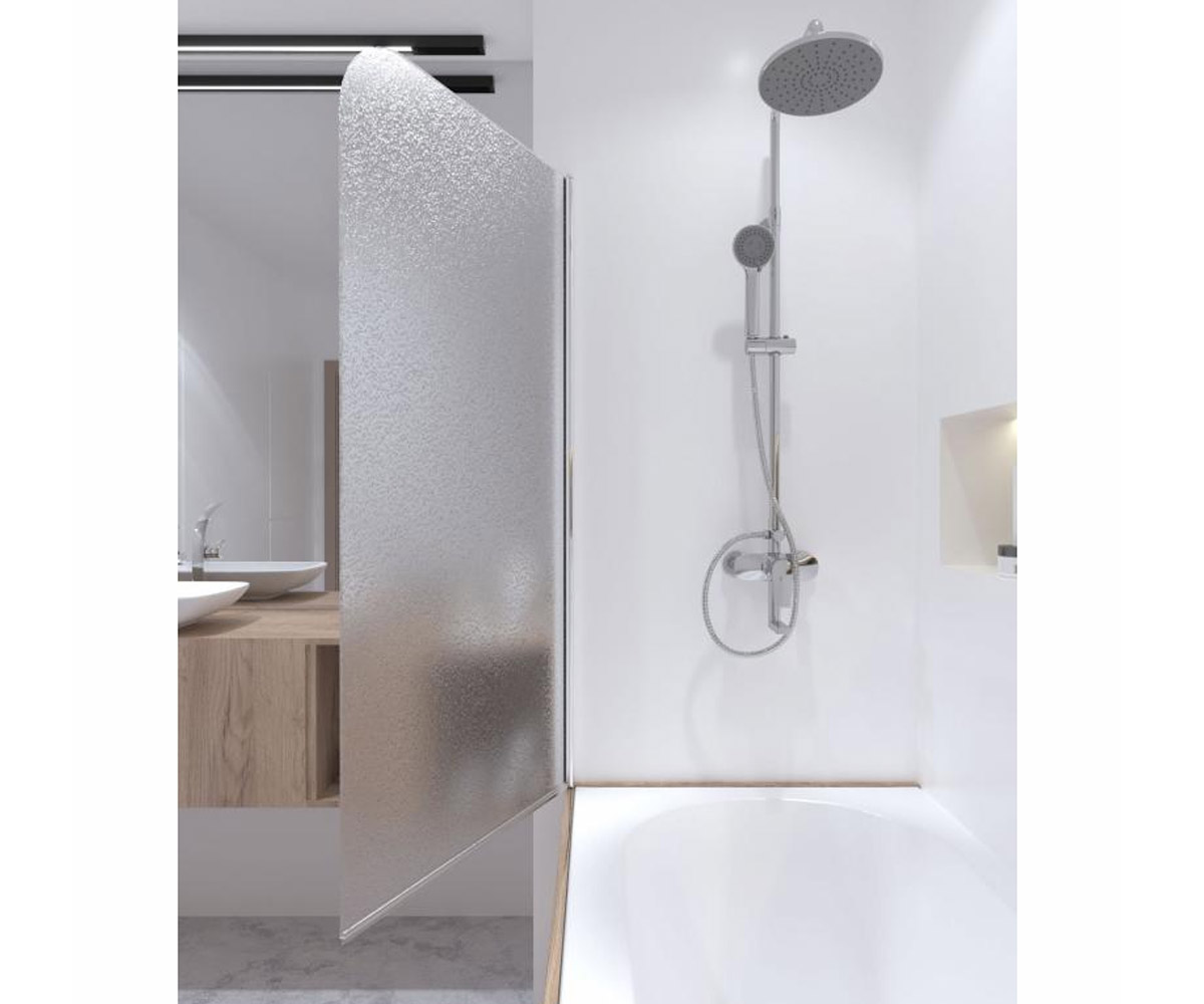 Левосторонняя ширма 75х130 см  STANDARD STDCRM407513APL:Фото 2
