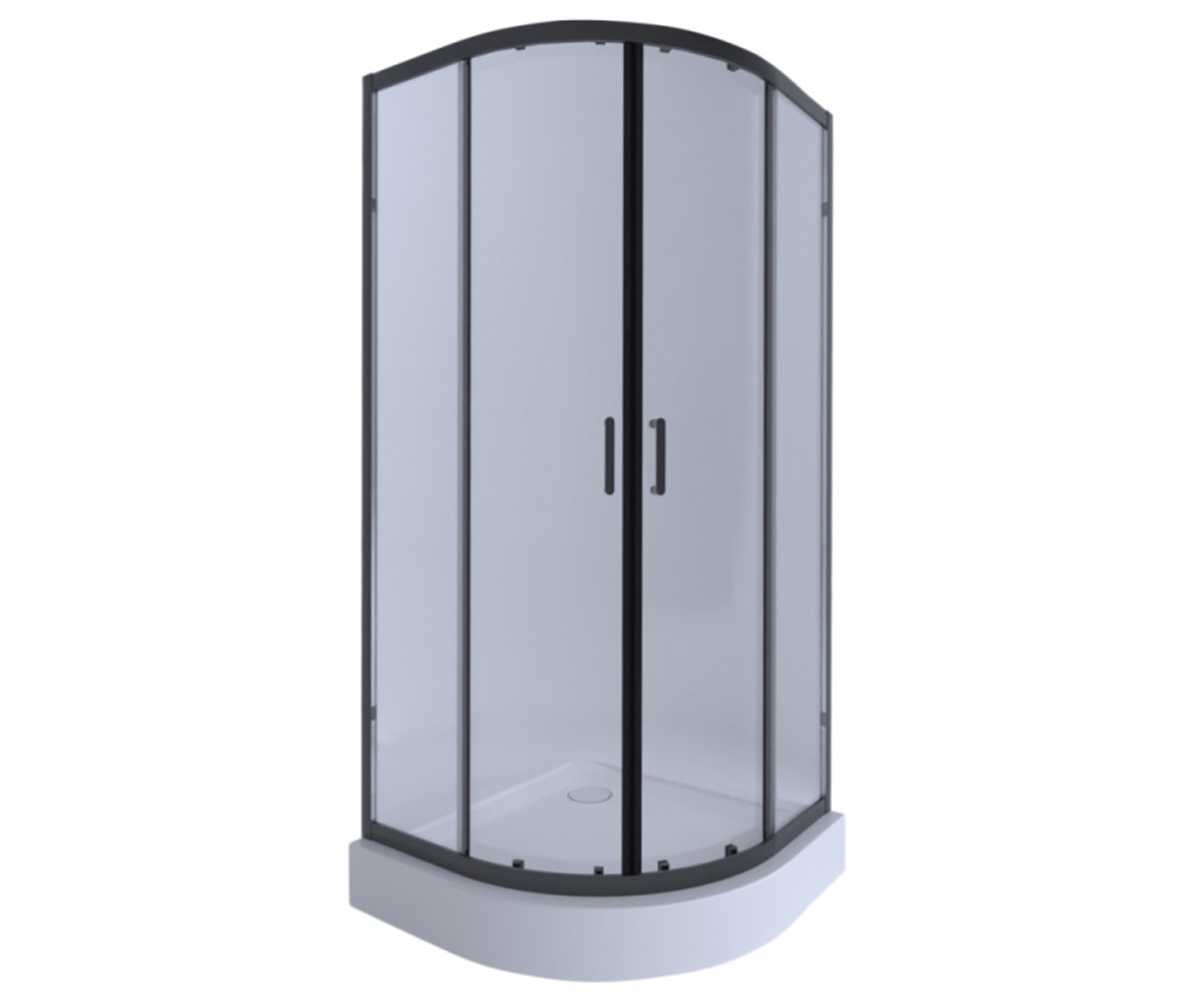 Кабінка з піддоном 90х90 см QTAP TAURUS TAUBLA1099AC6UNIA309915 TAUBLA1099AC6UNIA309915
