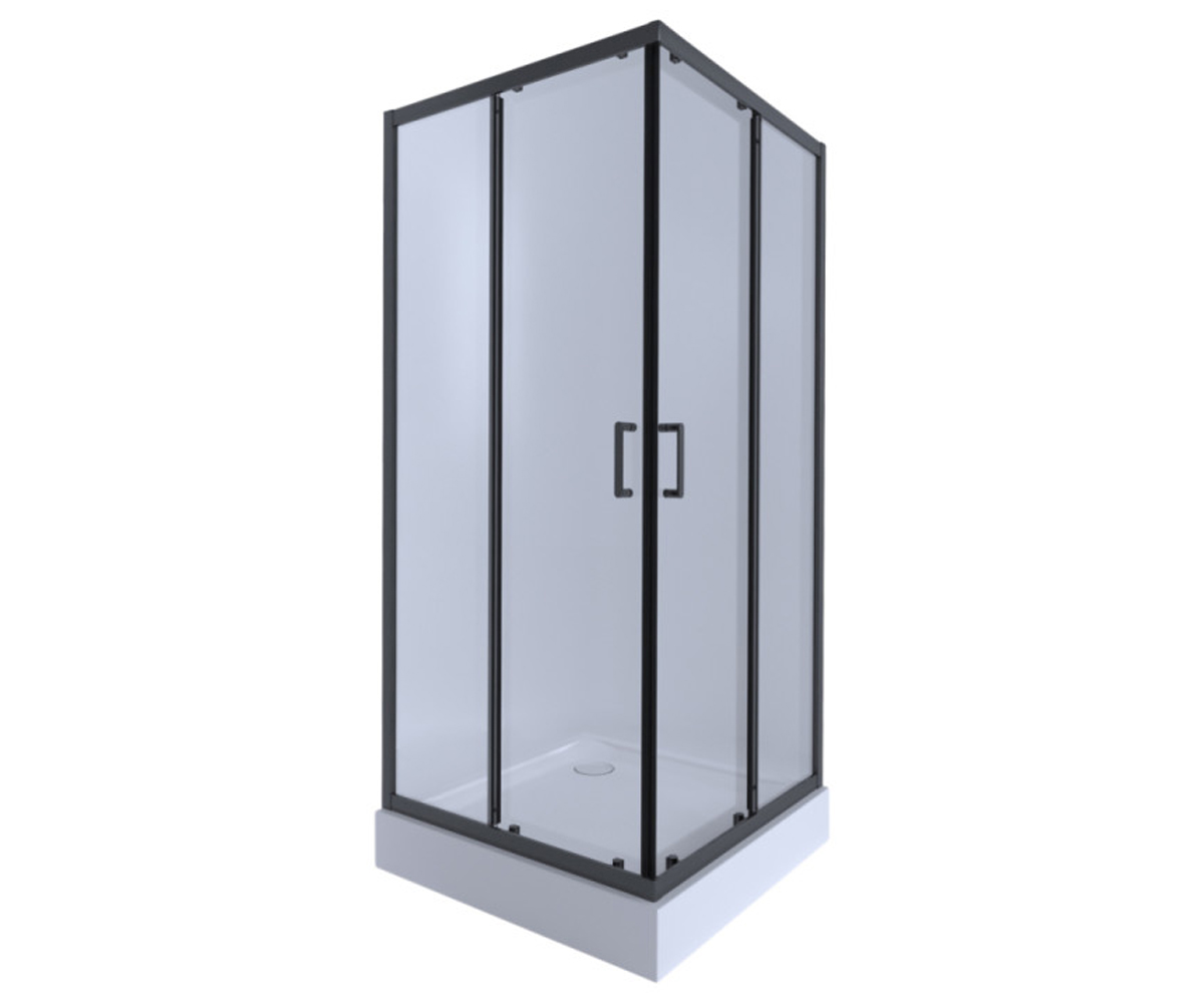 Квадратна кабіна с поддоном 90х90 см QTAP TAURUS TAUBLA1099SC6UNIS309915 TAUBLA1099SC6UNIS309915