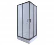 Квадратна кабіна с поддоном 90х90 см QTAP TAURUS TAUBLA1099SC6UNIS309915