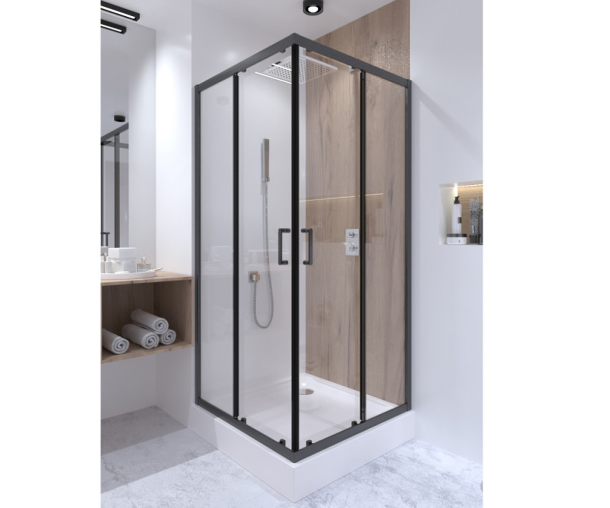 Квадратная кабина с поддоном 90х90 см  TAURUS TAUBLA1099SC6UNIS309915:Фото 2