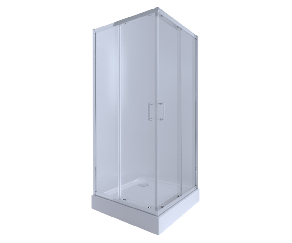 Кабінка з піддоном 90х90 см QTAP TAURUS TAUCRM1099SC6UNIS309915 TAUCRM1099SC6UNIS309915