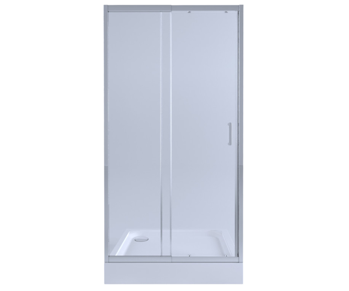 Ніша дверцята з піддоном 97-108x200 см КТАП ТАУРУС ТАУCRM20111C6UNIR301815 QTAP TAURUS TAUCRM20111C6UNIR301815 TAUCRM20111C6UNIR301815