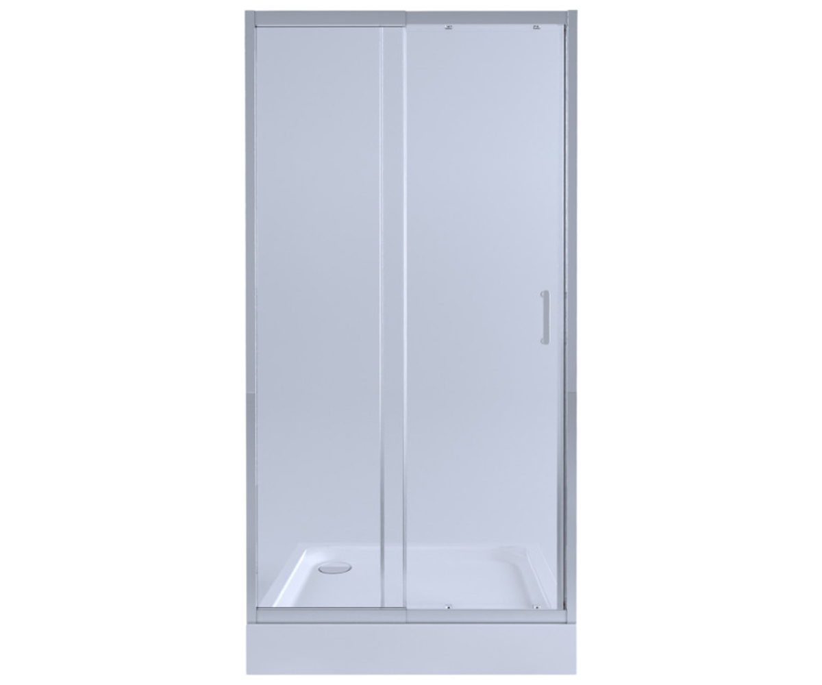 Ніша дверна з піддоном 97-108x200 см QTAP ТАУCRM20111C6UNIS301115 QTAP TAURUS TAUCRM20111C6UNIS301115 TAUCRM20111C6UNIS301115