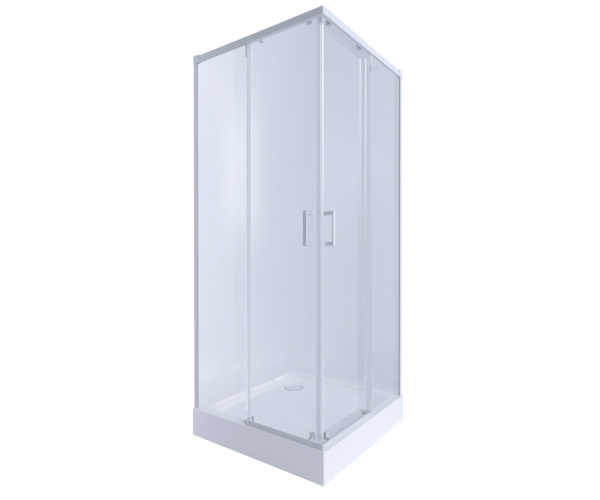 Кабінка з піддоном 90х90 см QTAP TAURUS TAUWHI1099SC6UNIS309915 TAUWHI1099SC6UNIS309915