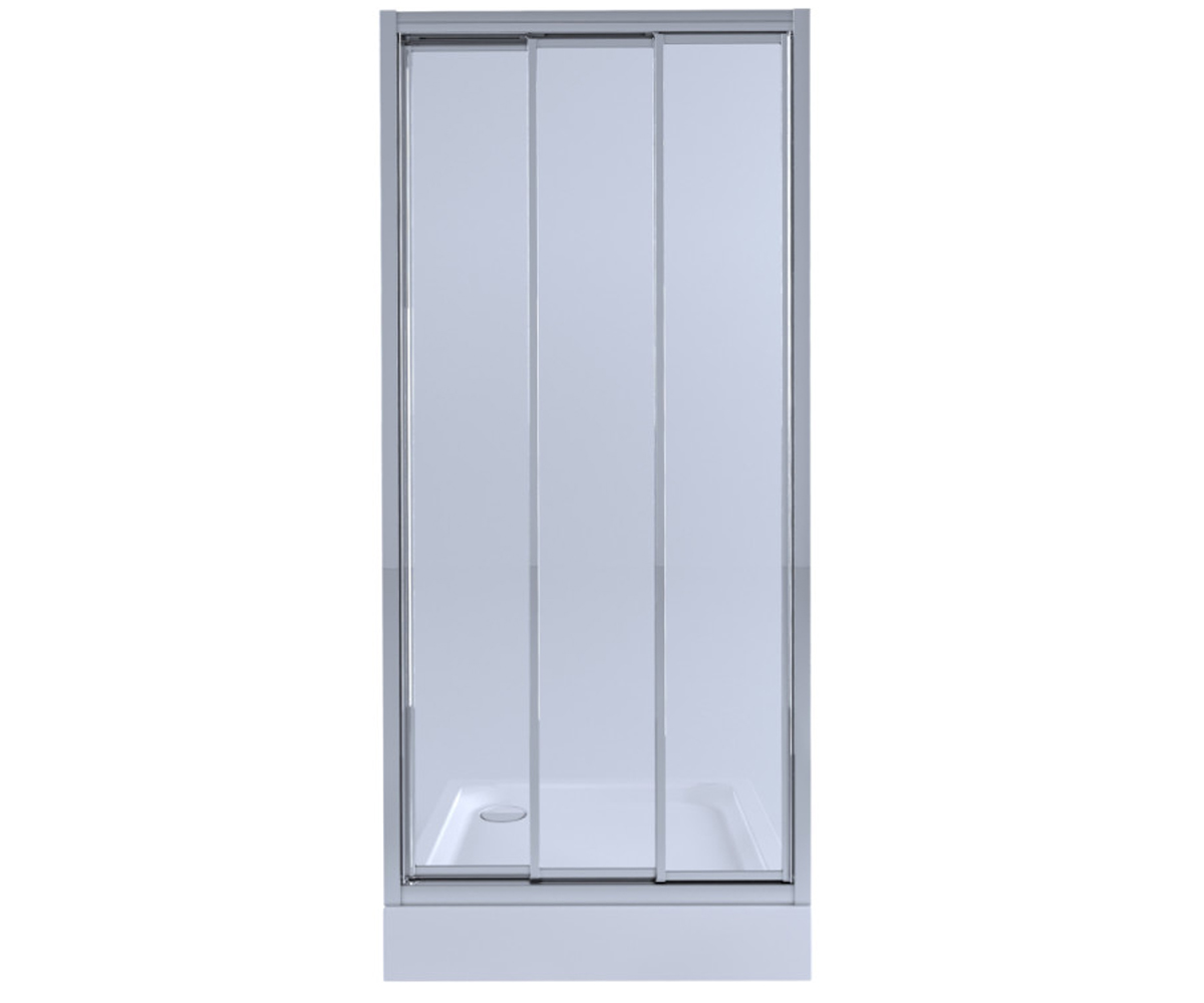 Ніша дверцята з піддоном 78-81x200 см QTAP УНІФОЛД UNICRM208C4UNIS308815 QTAP  UNICRM208C4UNIS308815 UNICRM208C4UNIS308815
