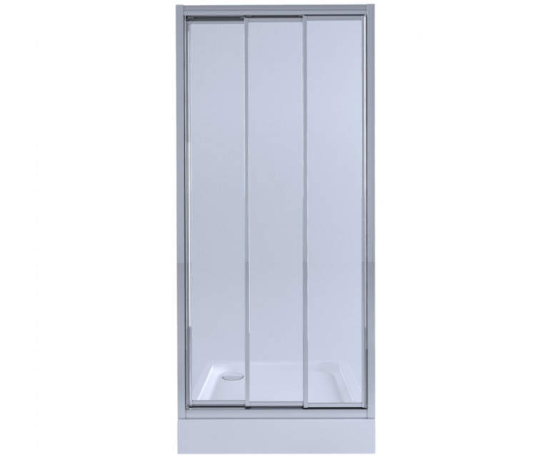 Ніша дверцята з піддоном 78-81x200 см QTAP УНІФОЛД UNICRM208C4UNIS308815 QTAP  UNICRM208C4UNIS308815 UNICRM208C4UNIS308815