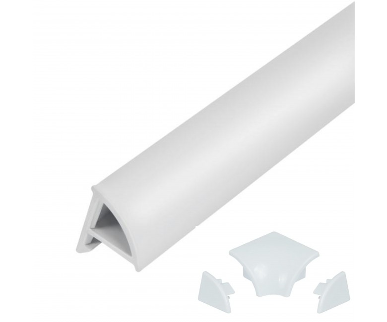 Набір декоративні планки для піддону та ванни (2x1м) + з`єднання + 2 ковпачки Qtap WCS011 QTAP  WCS011 WCS011