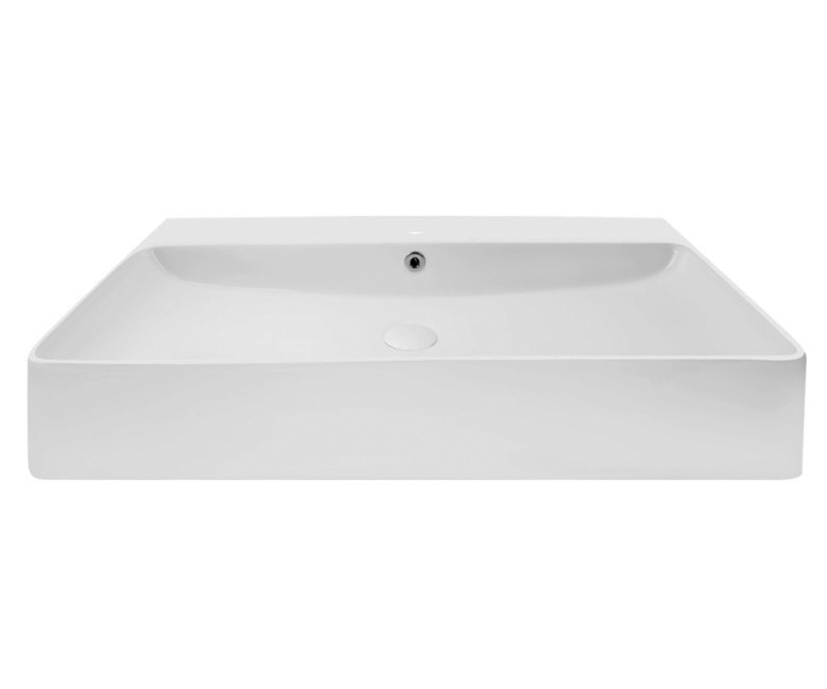 Раковина з нижнім клапаном QTAP NANDO WHI 419/F008 WHI 419/F008
