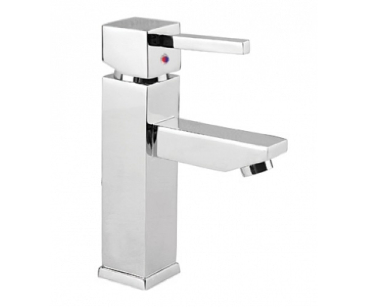 Смеситель со сливом QUARANTA SQUARE SQ005-CHROME SQ005-CHROME