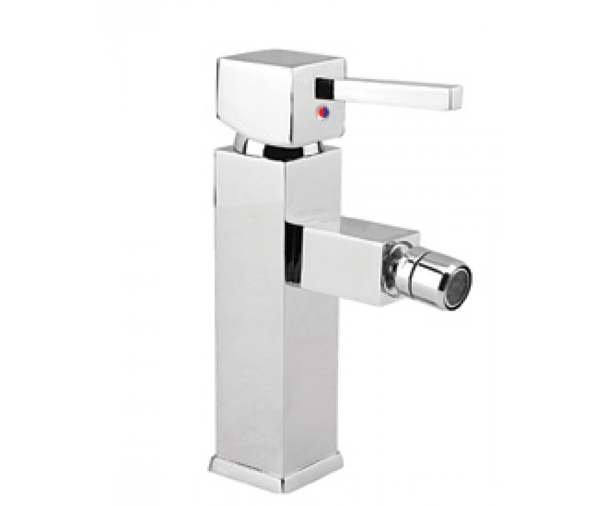 Змішувач для біде зі зливом QUARANTA SQUARE SQ006-CHROME SQ006-CHROME