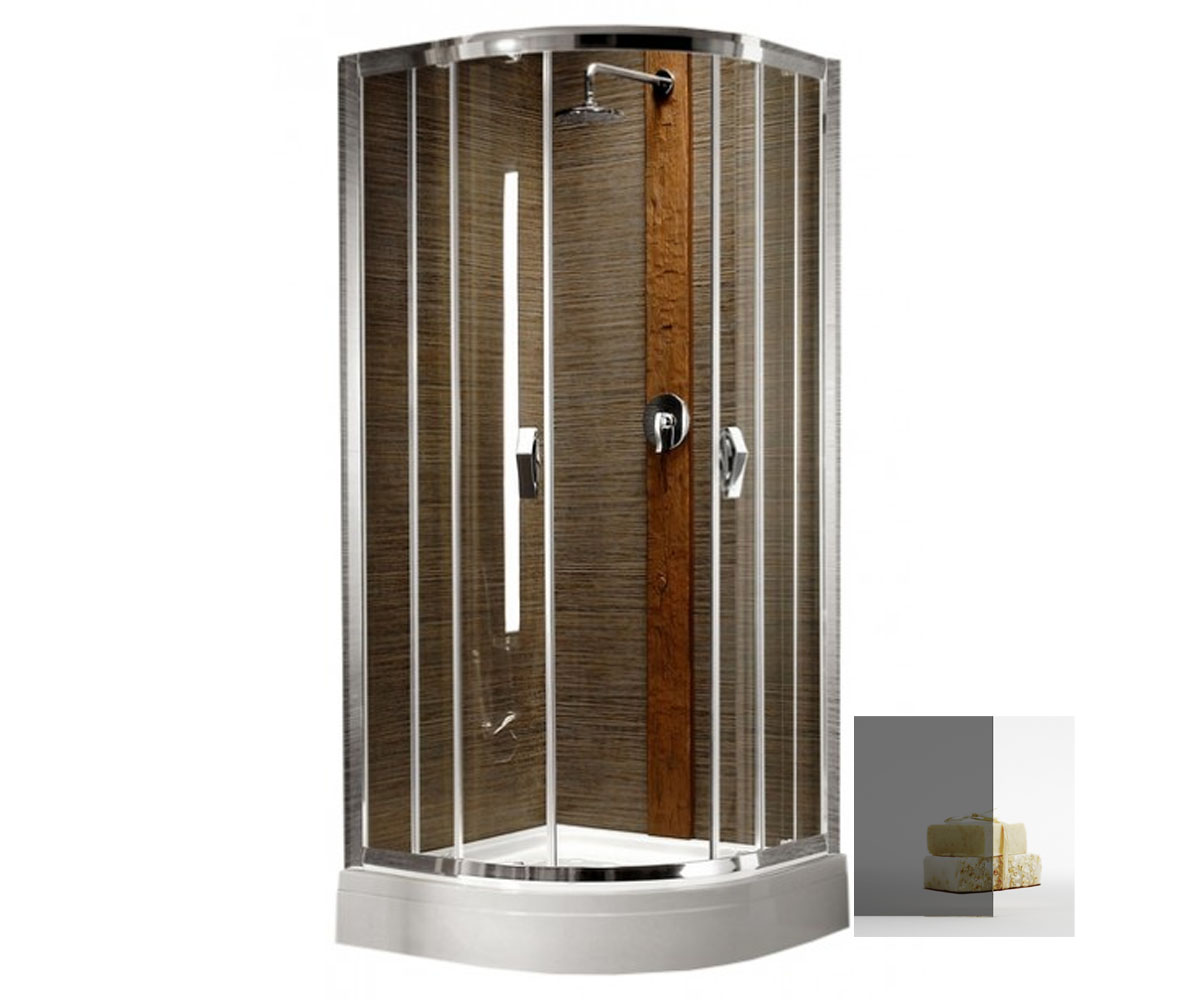 Графітна душова кабіна RADAWAY DESIGN AFRODYTA 30112-01-05NA 30112-01-05NA