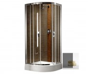 Графітна душова кабіна RADAWAY DESIGN AFRODYTA 30112-01-05NA