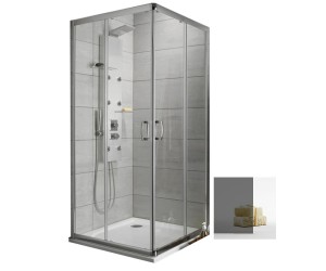 Душовий куток із розсувними дверима для високого піддона RADAWAY PREMIUM PLUS C 30443-01-05N