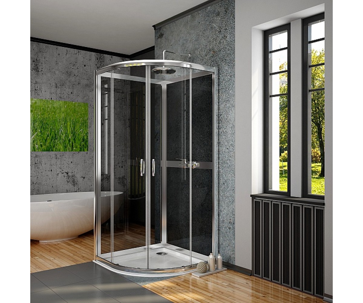 Комплект нерухомий задніх стінок 90 см RADAWAY PREMIUM PLUS 2S 33433-01-06N 33433-01-06N