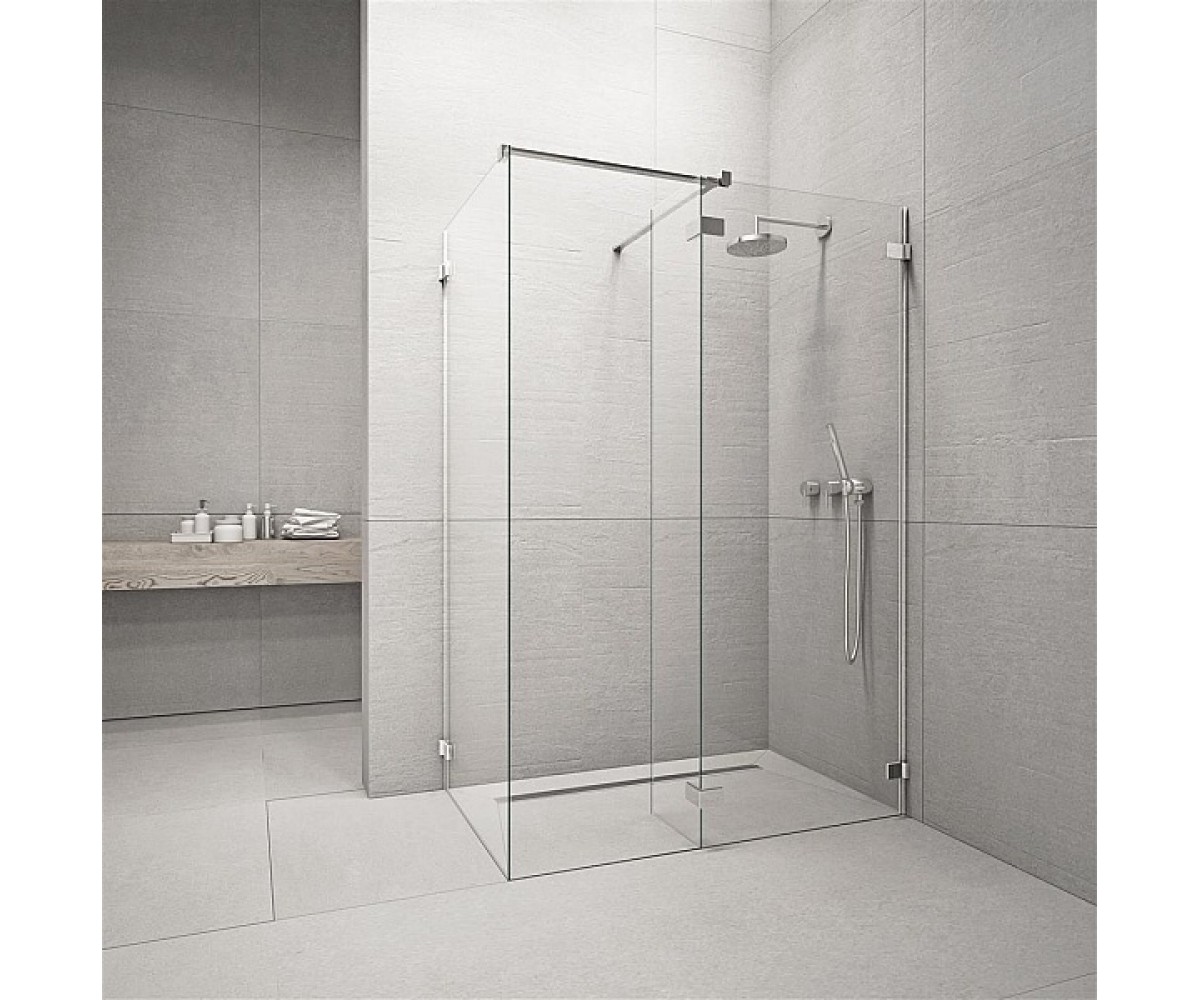 Бічна стінка 80 см EUPHORIA RADAWAY WALK-IN III 383120-01-01 383120-01-01