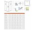 Душевая дверь  IDEA KDD 387062-01-01R:Чертеж 