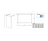 Перегородка душевая  MODO NEW I 388124-01-01:Чертеж 