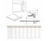 Плита для укладки  5DLB1108B:Чертеж 
