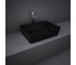 FEECT5000504A FEELING Раковина на стільницю, прямокутна, Matt Black, 50см (1 сорт) RAK CERAMICS  FEECT5000504A FEECT5000504A