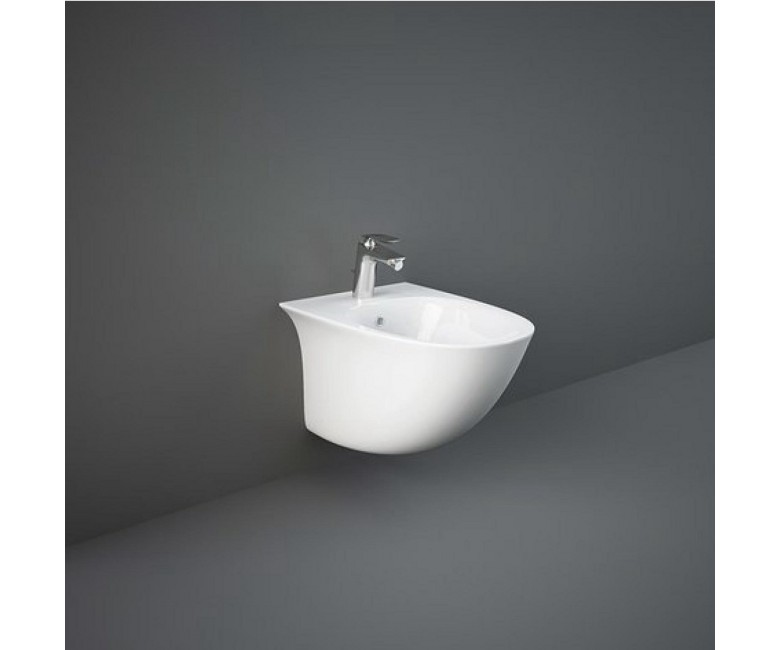 SENBD2101AWHA RAK SENSATION Біде підвісне 1 отв. для змішувача, білий 52CM (1 сорт) RAK CERAMICS  SENBD2101AWHA SENBD2101AWHA