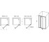 Душевая дверь  SUPERNOVA SDOP 03V701O2ZG:Чертеж 