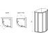 Душевая кабина  SUPERNOVA SKCP4 3117OU02ZG:Чертеж 