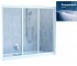 Ширма для ванни RAVAK TRANSPARENT 40VV0102Z1 40VV0102Z1